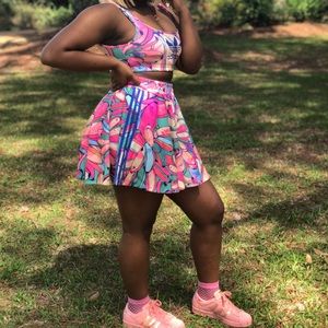 •Adidas Skirt Set!